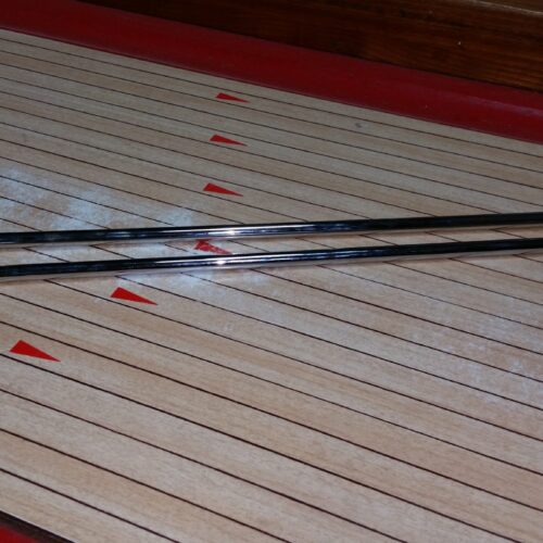 United Chrome Ball Return Rails
