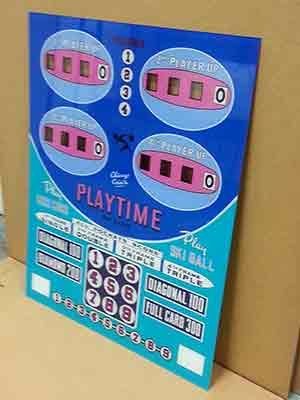 1967 Chicago Coin PLAYTIME Deluxe Ski Ball