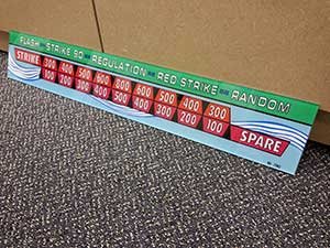 United Windy City Shuffle Lower Glass