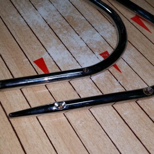 Early United Chrome Ball Return Rails