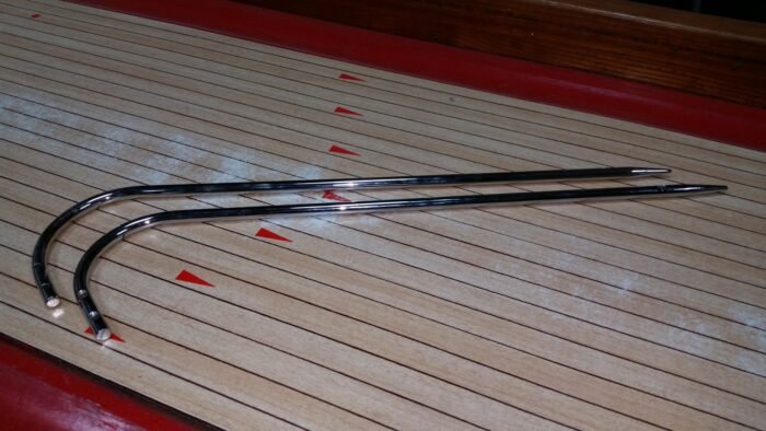 United Chrome Ball Return Rails