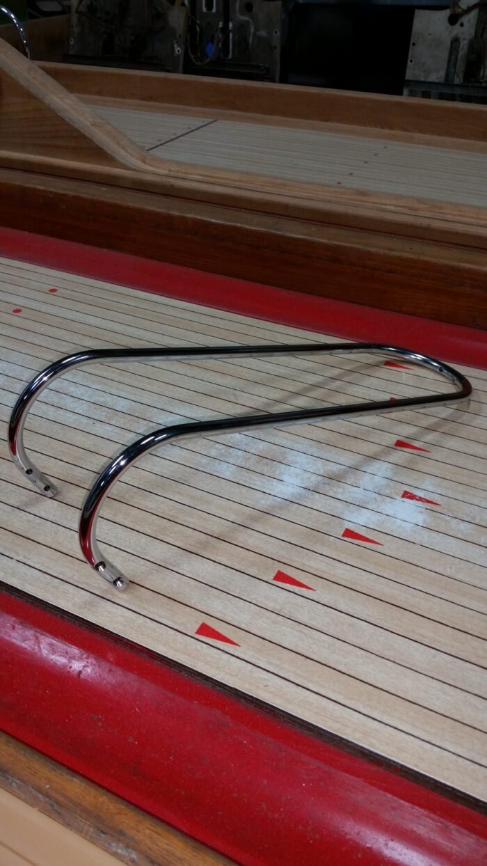 United Chrome Ball Return Rails