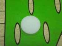 1 1/4″ Round White Lane Insert