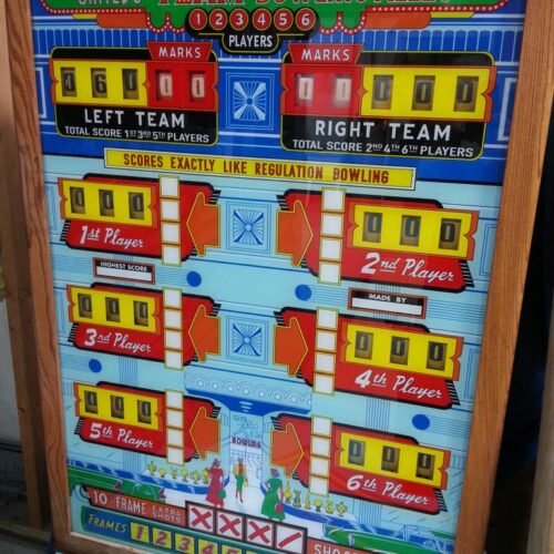 1957 United Team Upper Back Glass