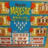 1964 Chicago Coin Majestic Upper Back Glass