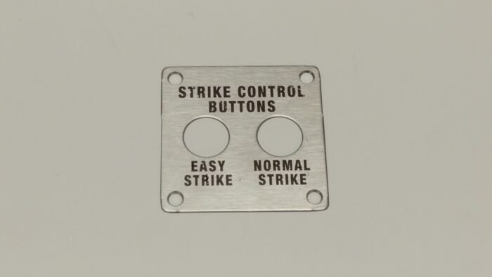 Strike Control Button In Metal
