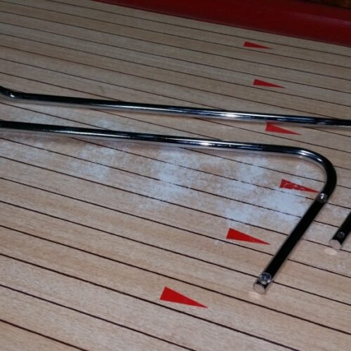 1960’s Chicago Coin Ball Return Rails w/offset