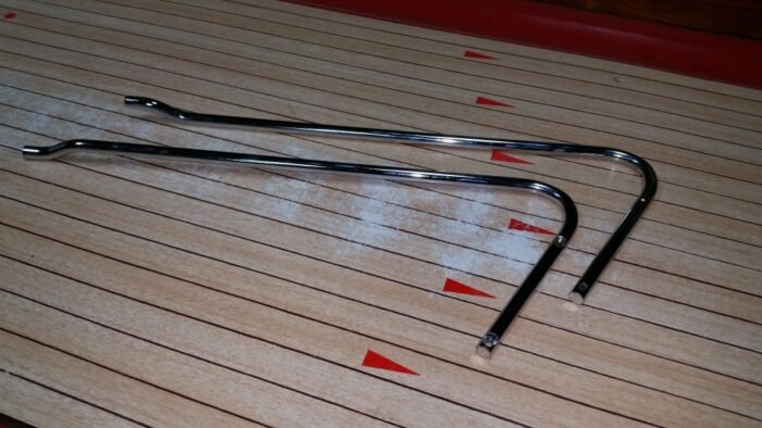 1960's Chicago Coin Ball Return Rails w/offset