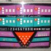 1966 Chicago Coin Corvette Upper Back Glass