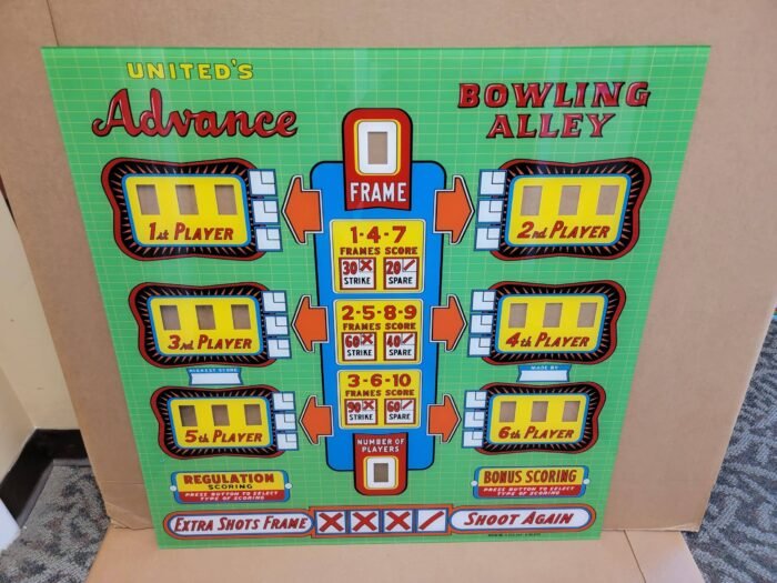 1959 United Advance Bowling Alley