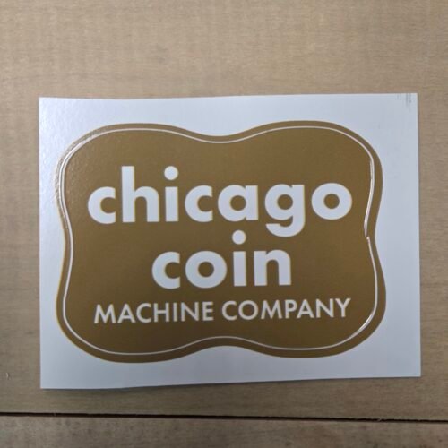 Chicago Coin Pindeck Nose Sticker Gold